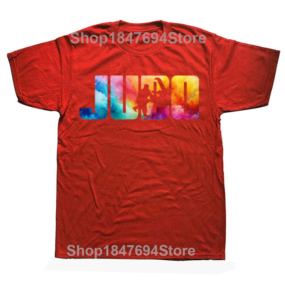 Funny Martial Arts Judo Graphic T-shirts Men Women's Fashion Casual Tshirt 100% Cotton Loose Oversized Sport T Shirt