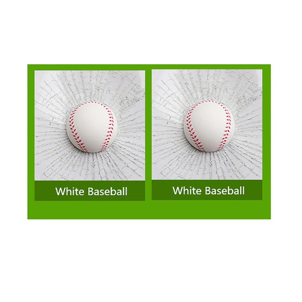2 szt. Naklejki na szybę samochodową 3D Symulacja Piłka baseballowa Uderzenie Pęknięcie Naklejki