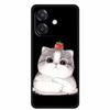 For OPPO A3 / A3x 5G Case 6.67" Funda Black Silicone Soft Phone Case For OPPO A3x A3 5G Back Cover Case A 3x A 3 x A3 x Cartoon