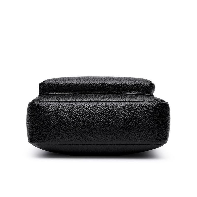 Business Shoulder Bag Men's Crossbody Bag Handbag PU Messenger Bag