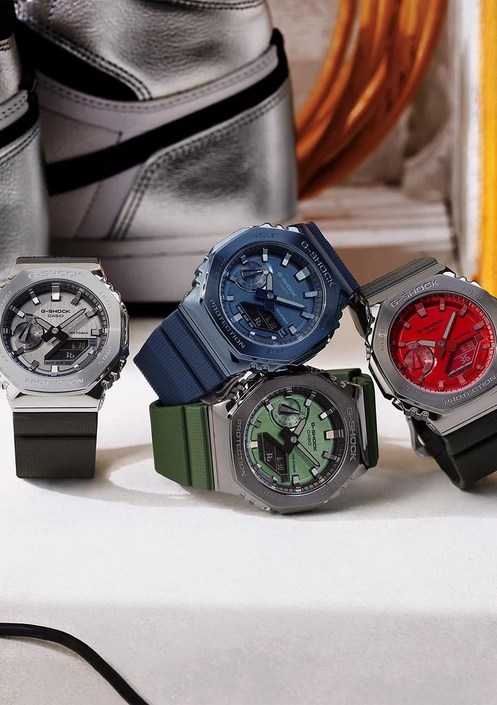 Metallbeschichtete Uhr Grün [Casio] G-Shock GM-2100B-3AJF Herren