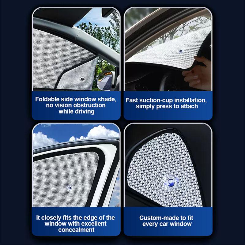 Car Sun Visors For Wuling Cloud EV Accessories Baojun Yunduo 2023 2024 2025 Aluminum Foil Full Windshield Window Sunshades Cover