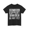Emotionale Unterstützung Ehemann Nicht streicheln Ehemann Vintage Shirt
