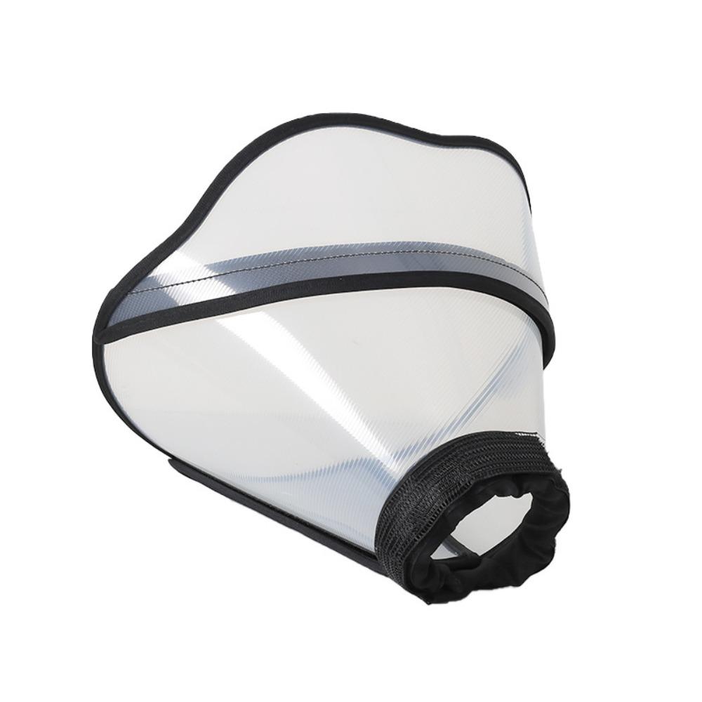 Breathable Dogs Comfy Cones Transparent Neck Protection Cover Dog Sterilization Collar Wound