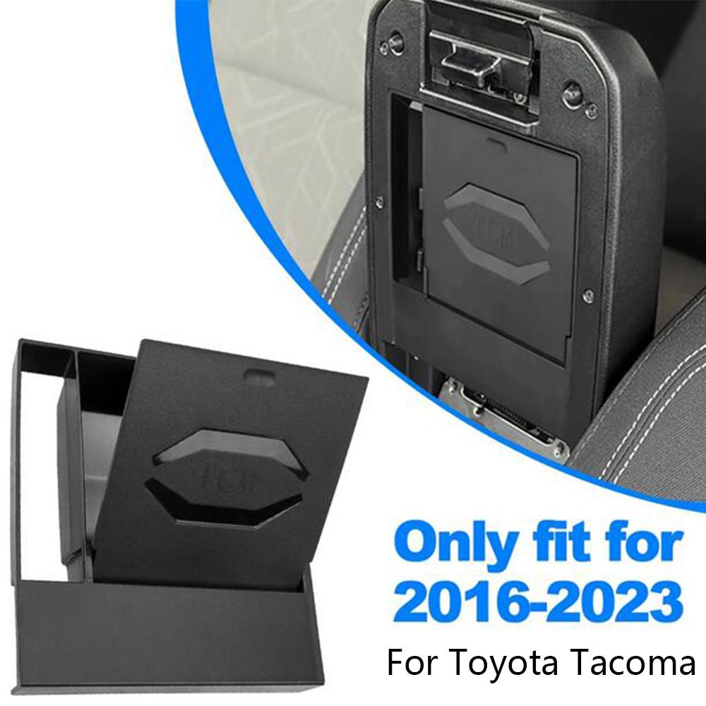 Versteckte Aufbewahrungsbox in der Armlehnenmitte für Toyota Tacoma 2016–2023