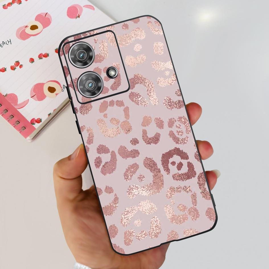 For Motorola Edge 40 Case Moto Edge 40 Neo 5G 2023 Cover Stylish Pattern Soft Slim Black Fundas For Moto Edge40 Edge40Neo Bumper