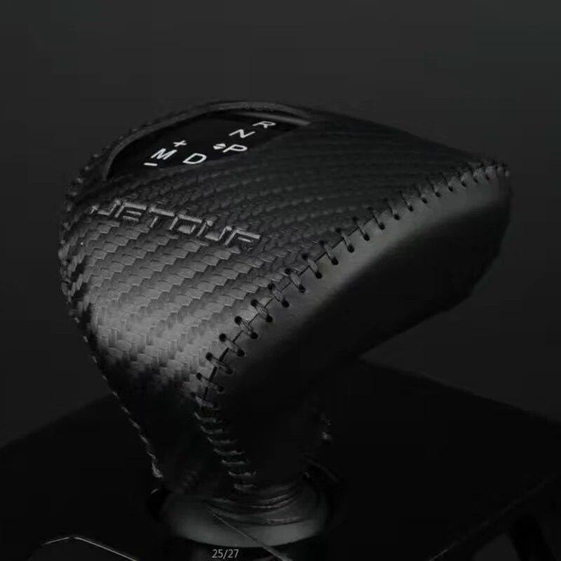 For Chery Jetour X70 X90 Plus - Car Gear Shift Head Collars Car Shift Knob Cover Protection Accessories