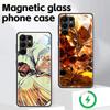 Anime One-Punch Man   Phone Case For Samsung S25 S24 S23 S22 S21 S20 Plus Ultra Note20 Glass Magnetic Case