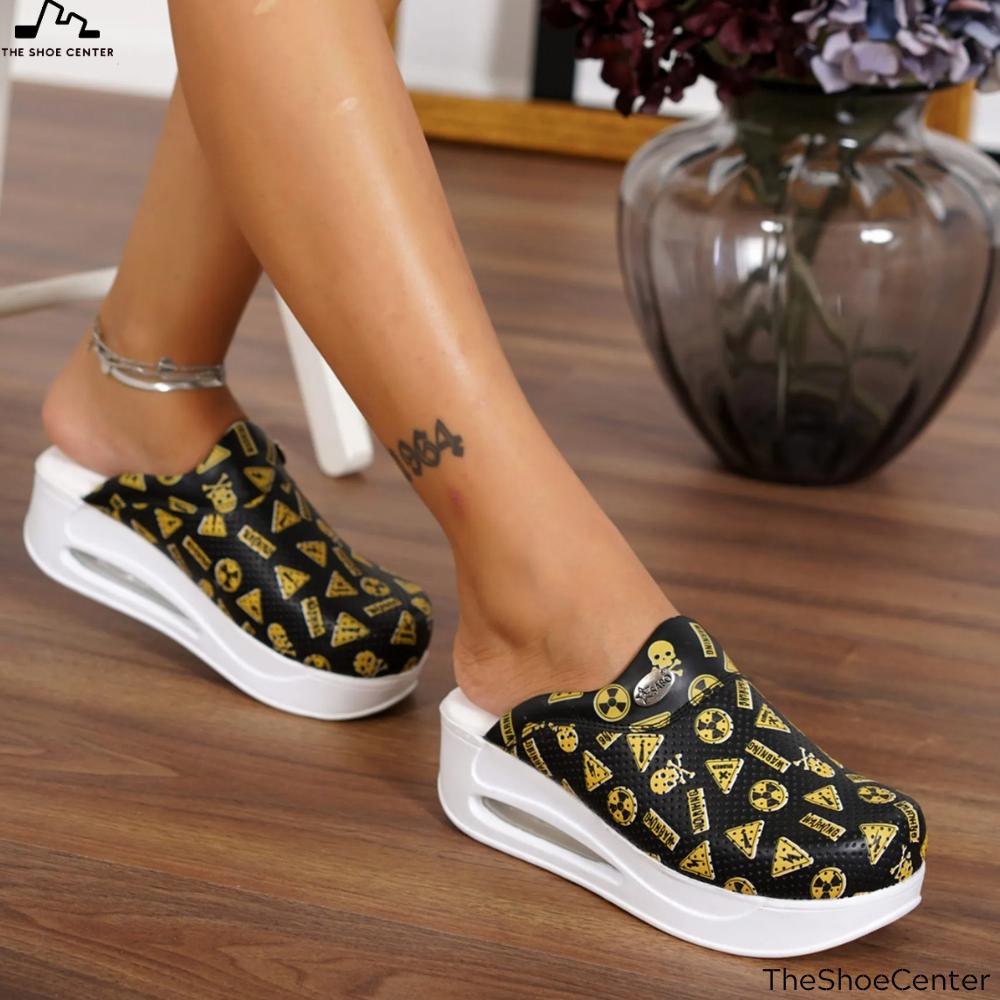 Women Slippers New Orthopedic Sabo Shoes Sandals Orthopedic Base Nurse Doctor Hospital Medical Casual Quality Soft Comfort Anti-Slip Clog