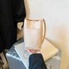 2026 Summer New Casual Shoulder Bag,Simple Soft Leather Crossbody Bag For Daily Commuting Trendy Fashionable Bucket Bag