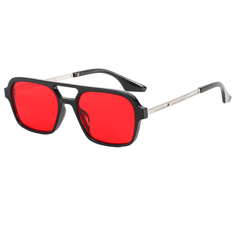 Vintage Çift Köprü Hollow Kadınlar için Güneş Gözlüğü Açık UV4 Güneş Gözlükleri Shades Moda Marka Tasarımcısı Degrade Gözlük
