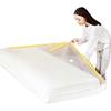 Grands Sacs de Rangement sous Vide pour Matelas, Vêtements, Sac à Matelas Scellé sous Vide 220 x 100 cm, Sac de Rangement sous Vide pour Déménagement/Stockage de Matelas en Mousse