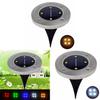 Elegant Led Solar Powered Underground Buried Light Lamp For Garden And Road Decoration