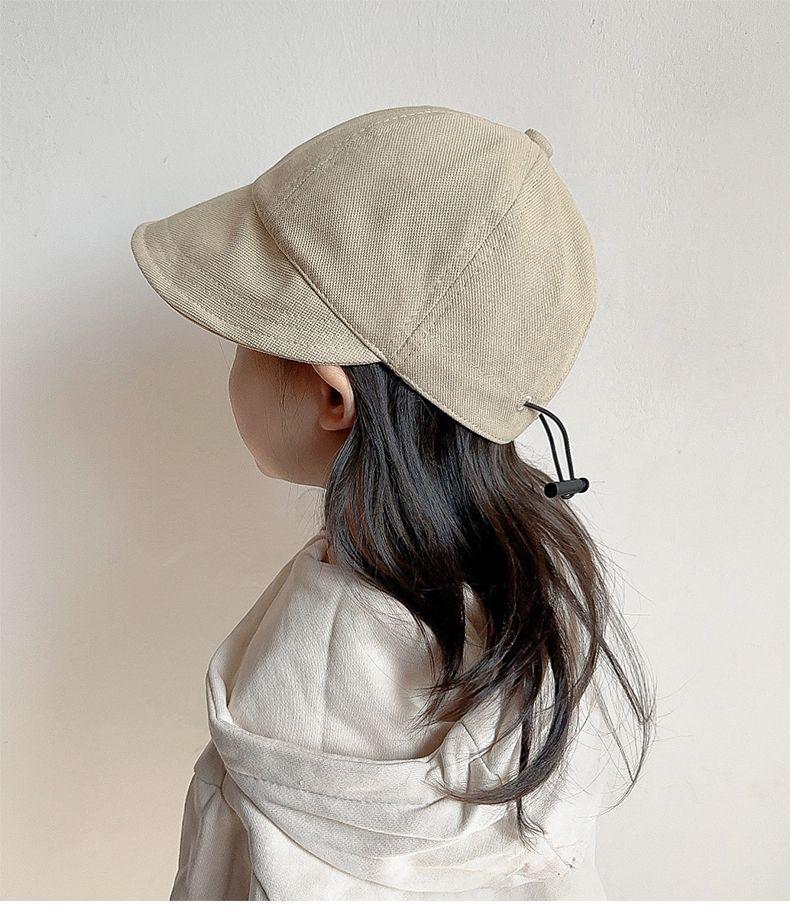 Kids' Spring & Autumn Baseball Cap, Infant Flat Cap & Summer Bucket Hat with Sun Protection for Boys & Girls