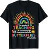 Funny Teacher The Wonder Of Teaching Is Watching Caterpillar Unisex T-Shirt
