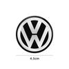 40/45/50mm ABS Hollow Out Car Steering Wheel Center Emblem Sticker  For Volkswagen VW Polo Jetta Sagitar Magotan ze1