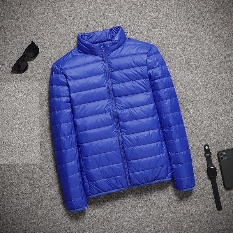 2026 New Hooded Ultralight Quilted Coat for Warm Winter Down Coats Light Puffer Lightweight Down Jackets Men's Jackets Spring