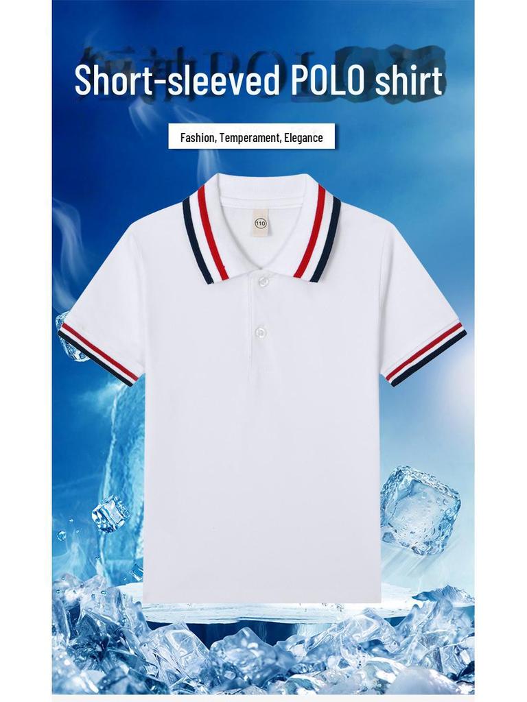 Children's Short-Sleeve Polo Shirt - Summer 2023 Collection for Boys & Girls