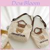 Cute Korean Style Children's Tote Bag Lightweight Canvas Shoulder Bag For Girls
