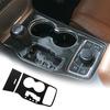 Console Gear Shift Box Cover Trim for Jeep Grand Cherokee 2011-2013 Carbon Fiber