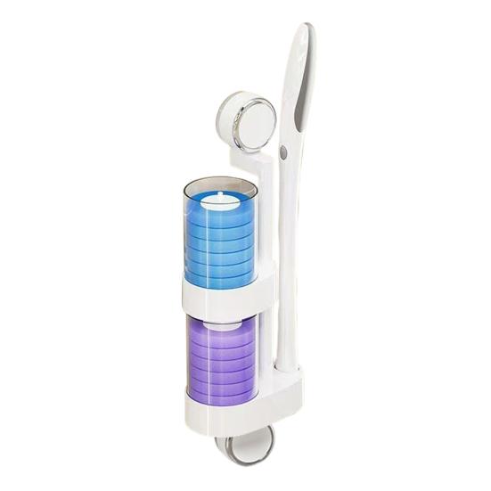 Toilet Brush with Universal Compatibility Disposal Replacement Heads Powerful Cleaning Performance Toilet Brush