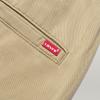 Levis Solid Color Loose Straight Casual Work Pants Men pants Khaki 007W8-0002