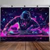 2D Flat - 1pc 2D Flat Music Theme Backdrop For Party Living Room Bedroom Office Birthday Decor Wall Decor Party Backdrop Indoor Outdoor