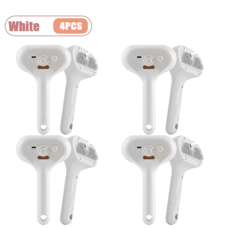 Pet Deshedding Spray Brush USB Charging for Cats Dogs Hair Removal Detangling Grooming Tool Water Steam Styling Accessories