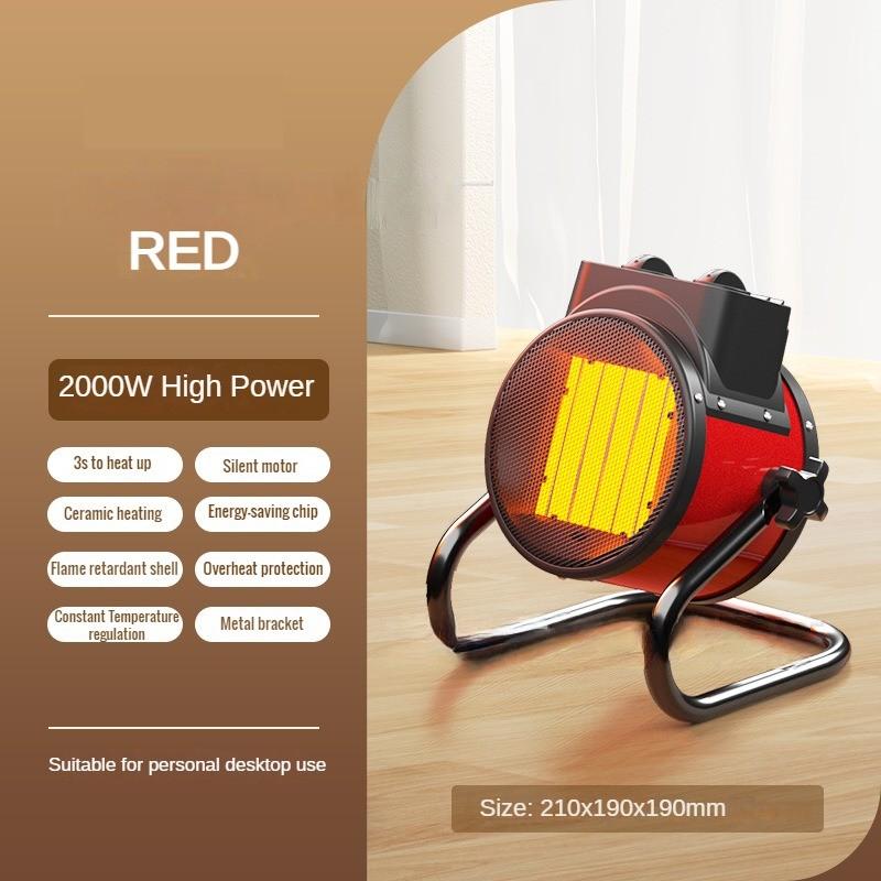 Household Electric Heater Portable Constant Temperature Desktop Heating Machine High Power Electric Warm Air Machine