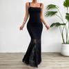 Women's Spring and Summer Slim Lace Suspender Dress