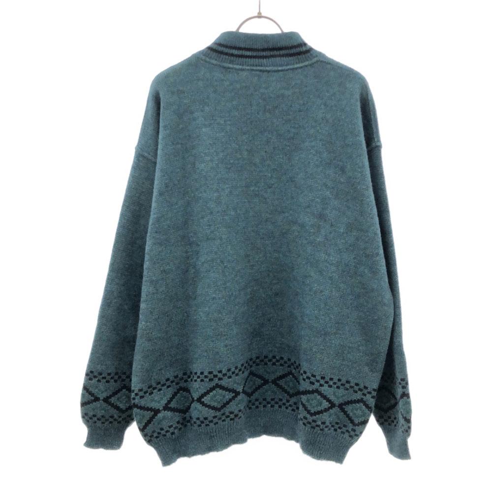 De Warchis In Roma 90s Made In Italy Old Embroidery Long Sleeve Sweater Men's Used
