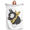 P-chan Ryoga Verlorenes Schwein Ranma 1⁄2 Abenteuerkomödie Decke Superweiche Überwurfdecke für Sofa Bettwäsche Reiseüberwürfe Tagesdecke Quilt