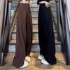 Pantaloni de costum drepți, cu croială neregulată, pentru femei - Moda 2024