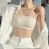 Non-Slip Strapless Tube Bra: Soft, Breathable, and Invisible Support with Q Elastic Technology for Side Breast Collection.