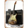 Metal Poster Wall Art Vintage Music Gift Studio Decor