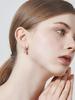 [Geiger Jewelry] 14K GF Bold Circle Stone Earrings GIGFEE007