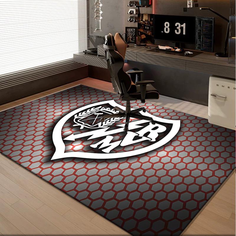 1PC rug Rayo Team Crest Carpet, Chair Rug,Area Rug for Office Bedroom living rooms bedroom, Doormat decor Christmas fan gifts