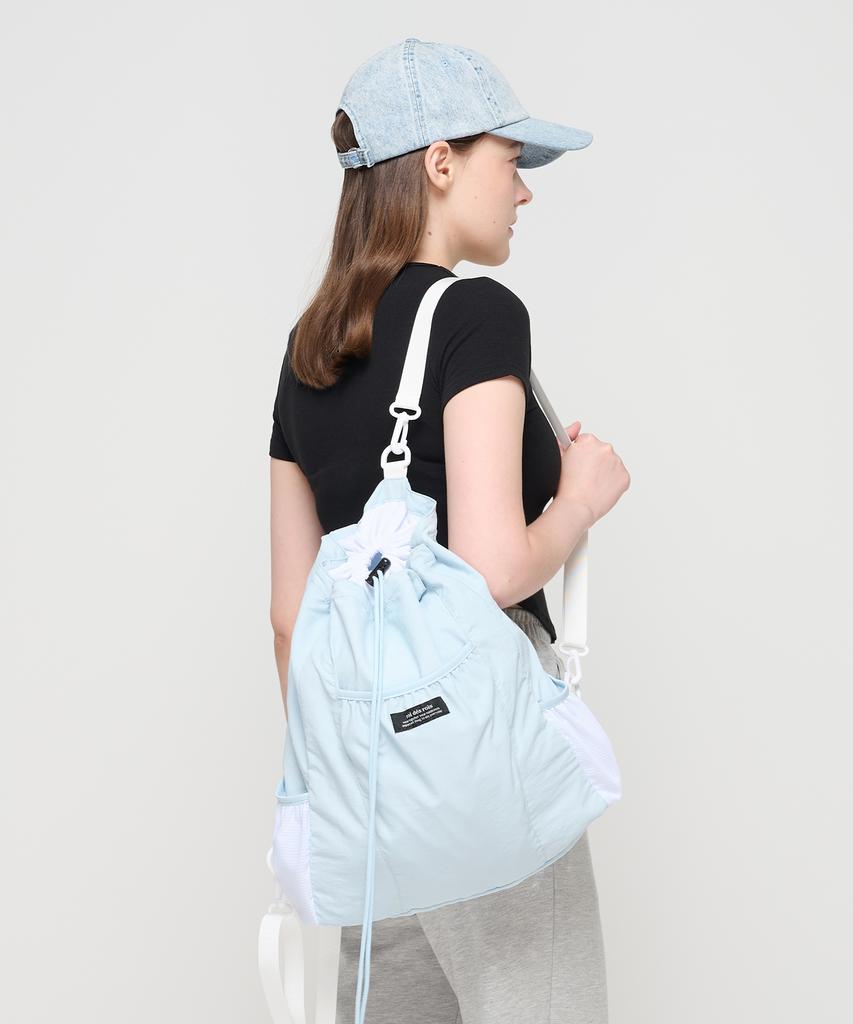 Roidesrois Drawstring Backpack (Sky Blue)