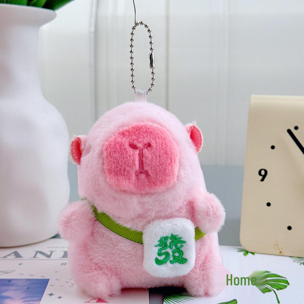 Capybara Anhänger Plüsch Schlüsselanhänger - Geburtstagsgeschenk Stoffpuppe