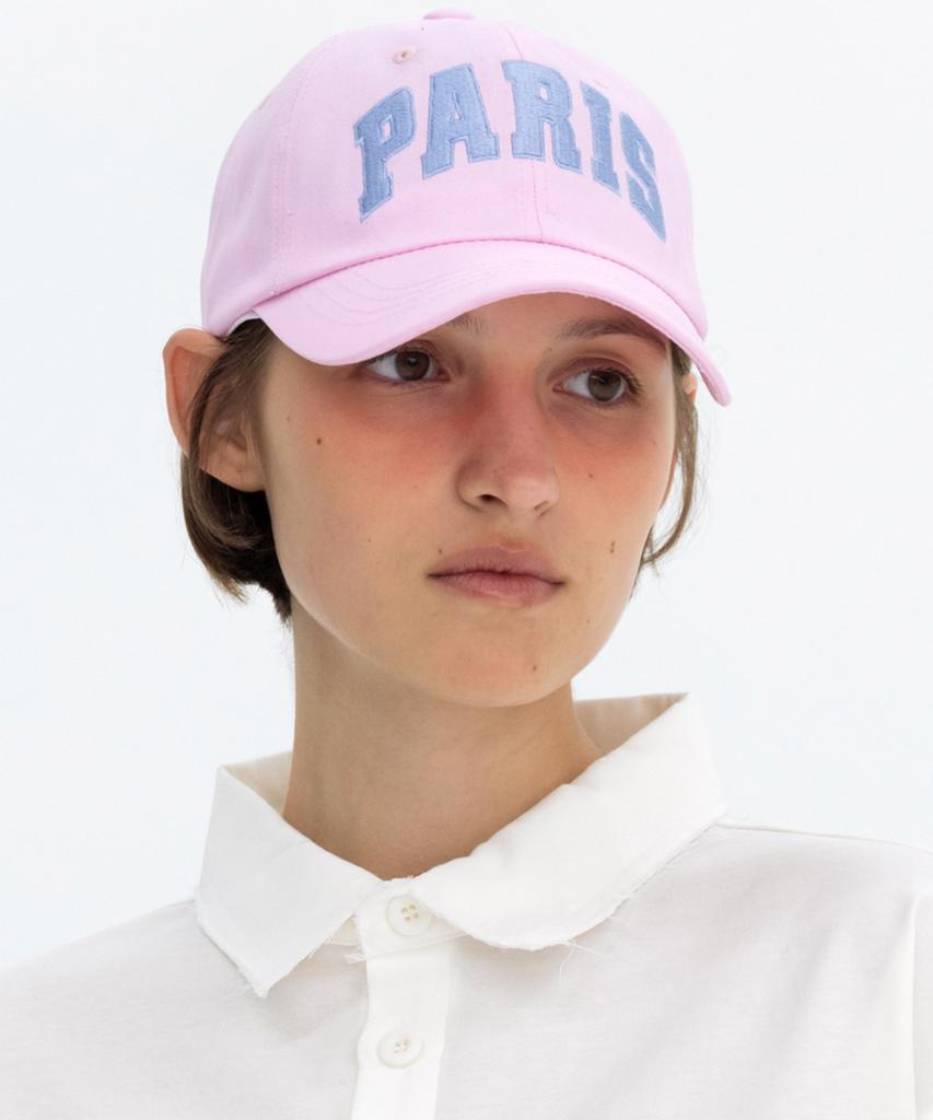 BENSIMON Paris Big Logo Ball Cap - Pink