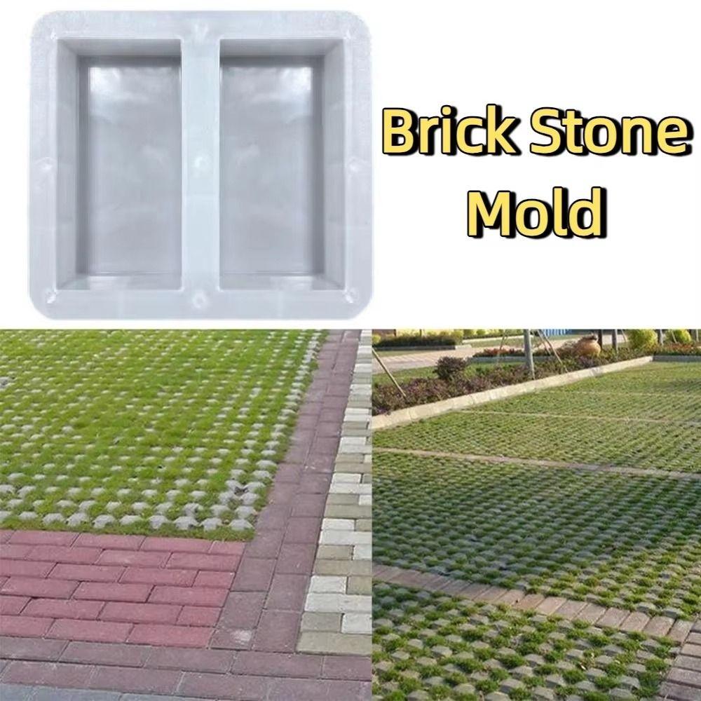 1Pcs 20x10cm Stepping Stone Paver Reusable Walkway Brick Mold For Lawn Patio Yard Garden