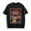 Limited Edition Vintage Comic Samurai Warrior Graphic Adult T-Shirt Pure Cotton T-shirt