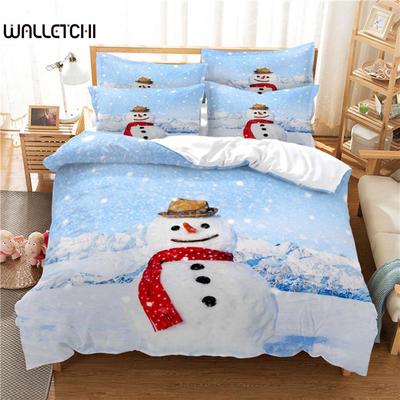 Snow Scene Bedding Set Duvet Cover Set 3d Bedding Digital Printing Bed Linen Queen Size Bedding Set Fashion Design
