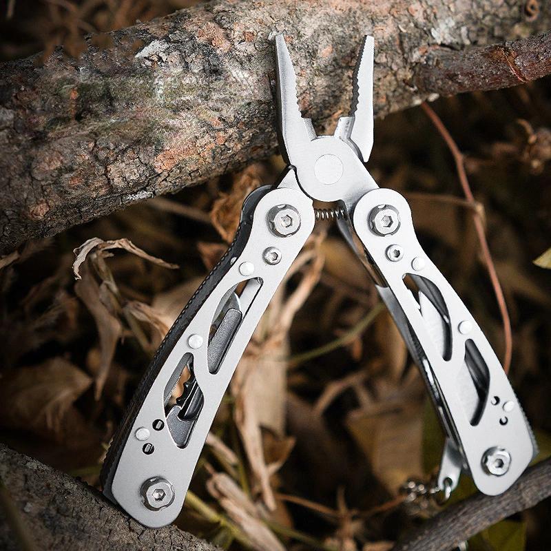 Alicates Multifunción 12 en 1 Navajas del Ejército Bolsas de Cubierta Nylon Multitool Embalaje Juego Pitbull Regalo Estuche de Herramientas Navaja Plegable de Nylon