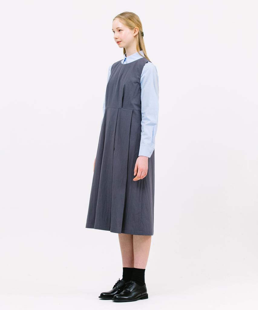 Jun By Jun K Easy Pleats Dress_Charcoal