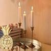 3-6 Pcs Exquisite Metal Candlestick for Wedding Table & Christmas Decor - European Style Candle Stand Vintage Decor