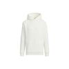 adidas Solid Color Loose Casual Hoodie Unisex Hoodies White JE8626