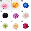 Accessories Bridal Women Wedding Brooch Hair Clip Rose Flower Hairpin
