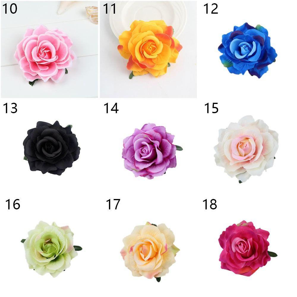 Accessories Bridal Women Wedding Brooch Hair Clip Rose Flower Hairpin
