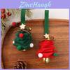 Kerst Vilten Mini Boom Bel Ornament Met Milieuvriendelijk Materiaal Voor Feestelijke Decoratie